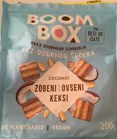 Quantité de sucre dans boom box coconut