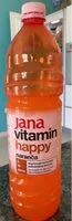 入っている砂糖の量 Jana vitamin happy orange