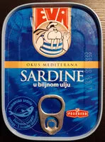 Jumlah gula yang masuk Sardines in oil