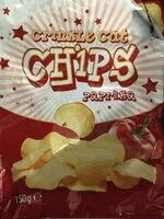 Jumlah gula yang masuk crinkle cut chips paprika
