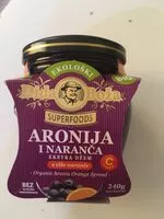 Количество сахара в Aronija i Naranča ekstra džem s više naranče