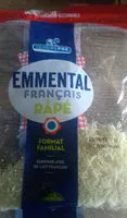 Amount of sugar in emmental francais rapé