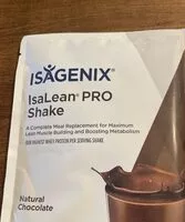 Zuckermenge drin Lean Pro Shake Chocolate