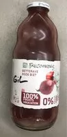 Количество сахара в Jus de betterave