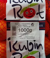 Sucre et nutriments contenus dans Rubin rot