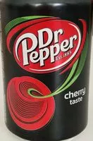 Quantité de sucre dans Dr Pepper - Cherry