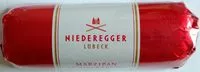 Sucre et nutriments contenus dans Niederegger