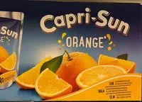 Jumlah gula yang masuk Capri sun orange
