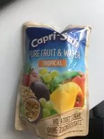 Zucker und Nährstoffe drin Capri sun