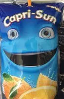 Jumlah gula yang masuk Capri-Sun Orange
