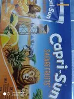 Azúcar y nutrientes en Capri sun