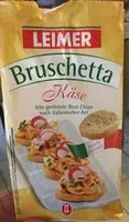 Quantité de sucre dans Bruschetta