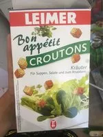 Croutons with herbs