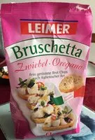 含糖量 Leimer Bruschetta Zwiebel / Oregano, 150 g - Bruschetta