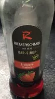 चीनी की मात्रा Bar-Sirup Strawberry