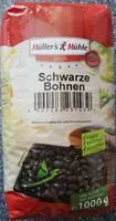 Zuckermenge drin Schwarze Bohnen