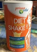 Amount of sugar in Diet Vanilla Shake
