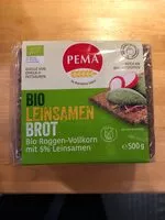 Sokerin määrä sisällä Bio Leinsamenbrot Von Pema