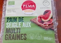 Sokerin määrä sisällä Pain de seigle complet aux céréales