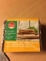 Sokerin määrä sisällä Pain complet aux graines de chia