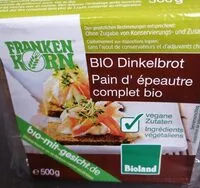 Sokerin määrä sisällä Pain d'épeautre complet bio
