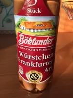 Zucker und Nährstoffe drin Bocklunder