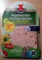 Количество сахара в Vegetarischer Schinken-Spicker mit bunter Paprika