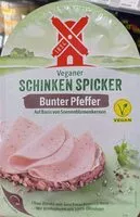 Количество сахара в Veganer Schinken Spicker Bunter Pfeffer
