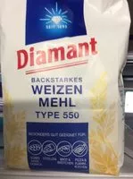 Suhkru kogus sees Weizenmehl Typ 550