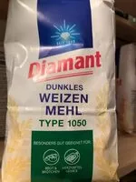 İçindeki şeker miktarı Dunkles Weizenmehl Typ 1050