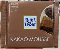 中的糖分和营养成分 Ritter sport