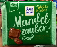 Zucker und Nährstoffe drin Ritter sport winter kreation