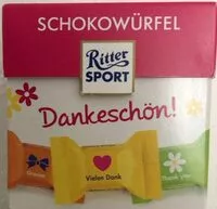 Sucre et nutriments contenus dans Ritter sport