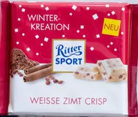 含糖量 Ritter Sport Weisse Zimt Crisp
