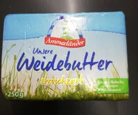 İçindeki şeker miktarı Unsere Weidebutter