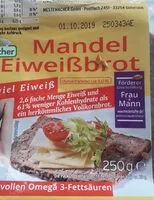 Amount of sugar in EiweiBbrot