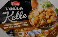 चीनी की मात्रा Volle Kelle