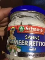 Quantité de sucre dans Sahne-Meerrettich - mild