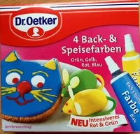 Sokerin määrä sisällä 4 Back- & Speisefarben