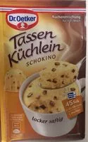 Suhkru kogus sees Kuchen - Tassen Küchlein Schokino