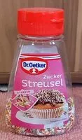 İçindeki şeker miktarı Zucker Streusel
