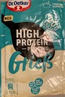 चीनी की मात्रा High Protein Pudding Grieß