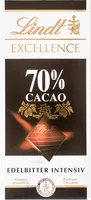 Suhkru kogus sees Excellence 70% Cacao