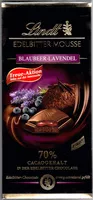 Cantidad de azúcar en Edelbitter Mousse - Blaubeer-Lavendel