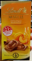 Quantité de sucre dans Marille Schoki