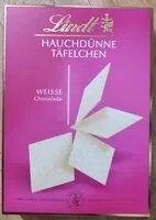 Cantidad de azúcar en Hauchdünne Täfelchen
