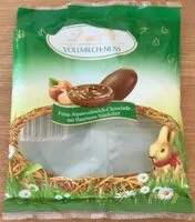 Sokerin määrä sisällä Vollmich Nuss Eier