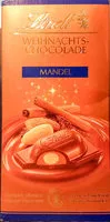 Cantidad de azúcar en Weihnachts-Mandel