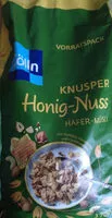 Quantité de sucre dans Knusper Honig-Nuss Hafer-Müsli