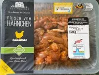 Cantidad de azúcar en Geschnetzeltes aus Hähnschenkeulenfleisch